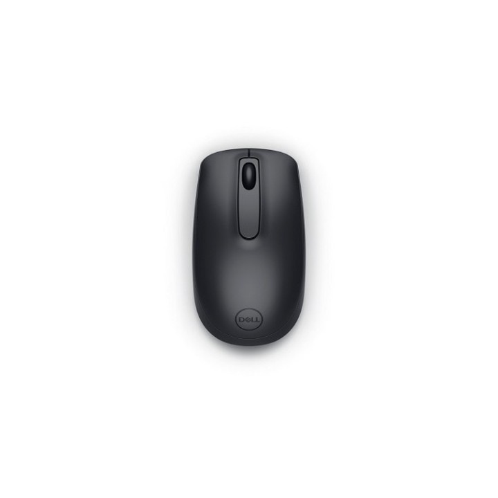 Dell WM118 - Mouse - ottica - 3 pulsanti - senza fili - 2.4 GHz - ricevitore wir (WM118-BLK-EMEA)