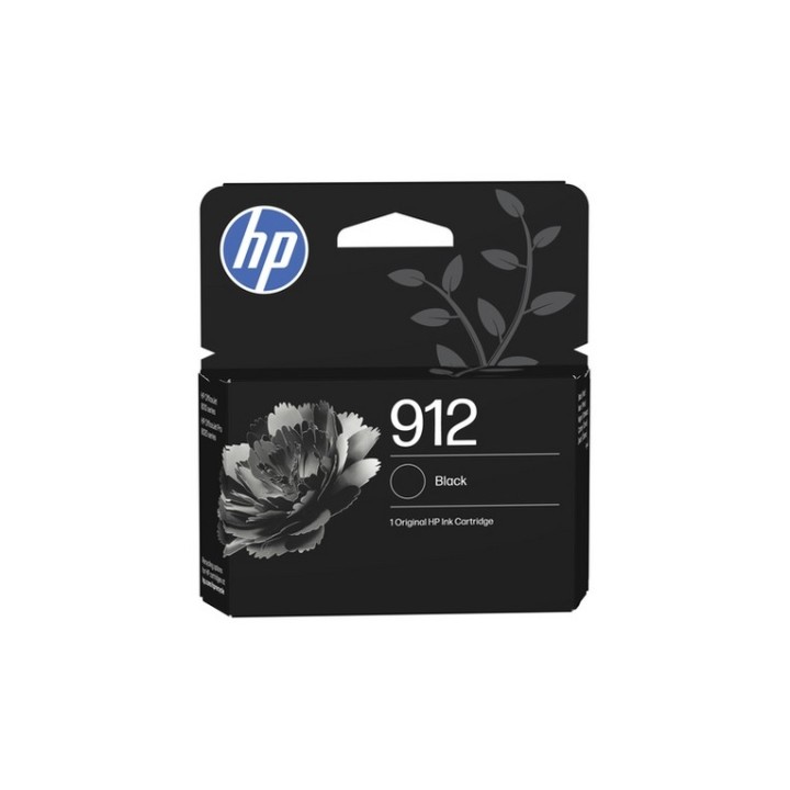 HP 912 - 6.5 ml - nero - originale - Officejet - cartuccia d'inchiostro - per Of (3YL80AELS1)