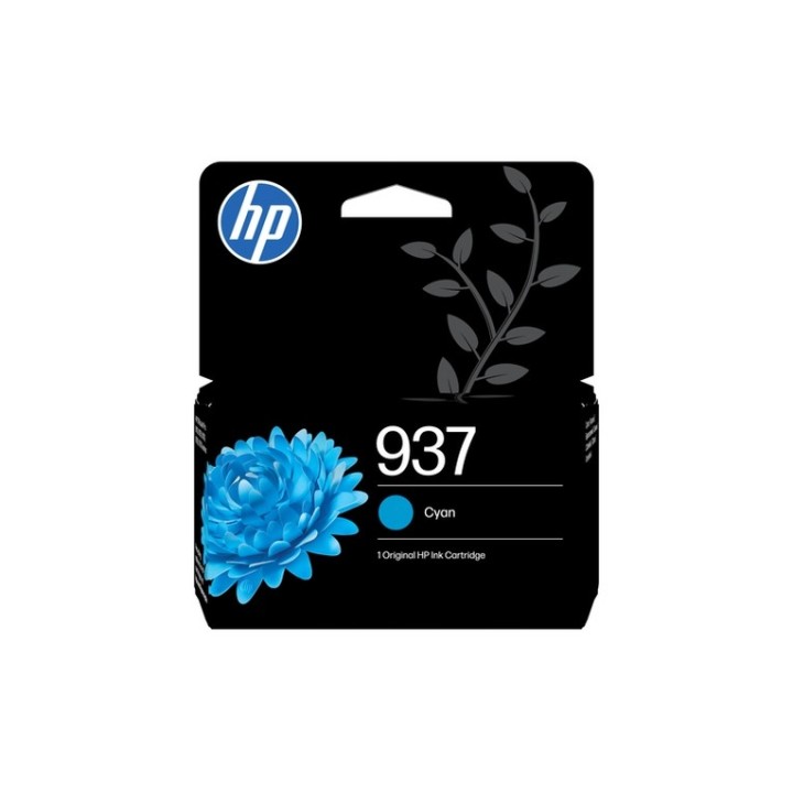HP 937 - 10 ml - ciano - originale - Officejet - cartuccia d'inchiostro - per Of (4S6W2NELS1)