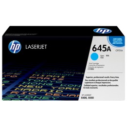 Cartuccia di stampa smart per stampanti HP Color LaserJet 5500, ciano (fino a 12.000 pagine)