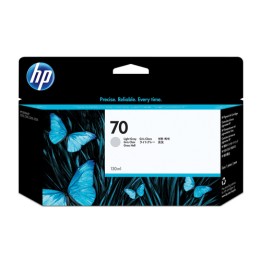 Cartuccia ink HP 70 grigio chiaro, da 130 ml con ink HP Vivera