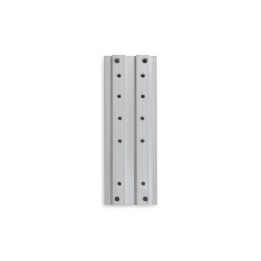 Ergotron - Componente di montaggio (kit staffe montaggio barra) - per pannello piatto - alluminio - installabile a parete - per