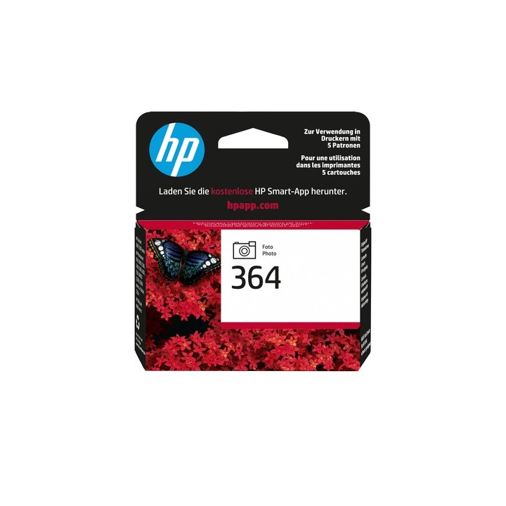 HP 364 - 3 ml - nero per foto - originale - cartuccia d'inchiostro (foto) - per Deskjet 35XX, Photosmart 55XX, 55XX B111, 65XX,