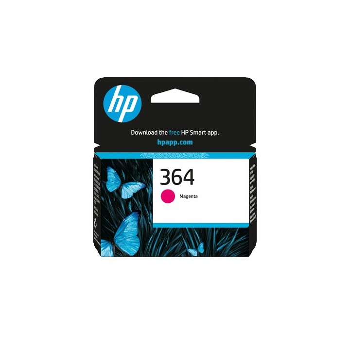 HP 364 - Magenta - originale - cartuccia d'inchiostro - per Deskjet 35XX, Photosmart 55XX, 55XX B111, 65XX, 7510 C311, 7520, Wi