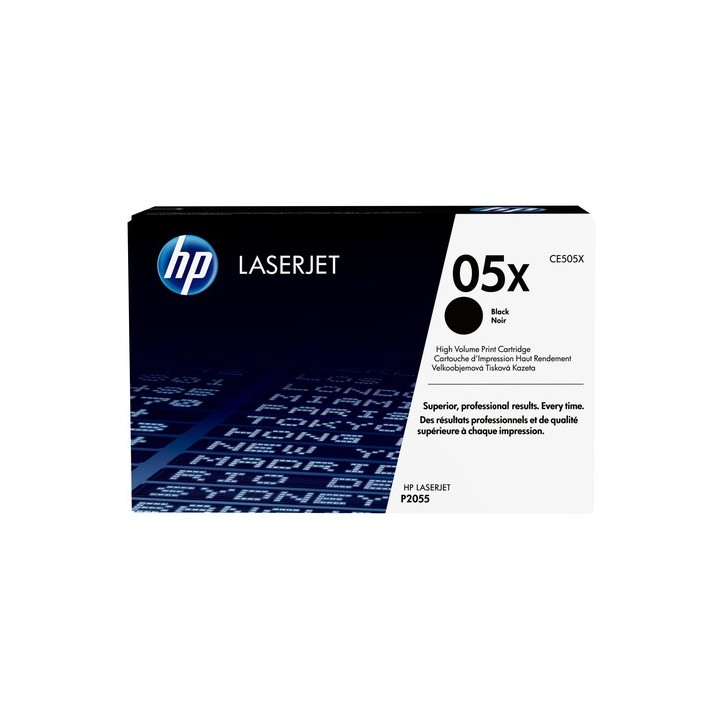 Toner nero CE505X per LJ P2055 (6,500 pag.)
