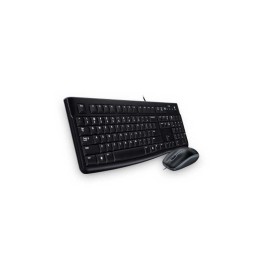 Logitech Desktop MK120 - Set mouse e tastiera - USB - Nordico