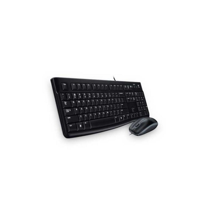 Logitech Desktop MK120 - Set mouse e tastiera - USB - Nordico