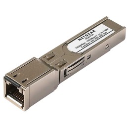 Modulo ProSafe SFP 1000Base-T (Gigabit Ethernet) con terminazione RJ45, per switch full managed GSM7328FS. Per collegamenti sin