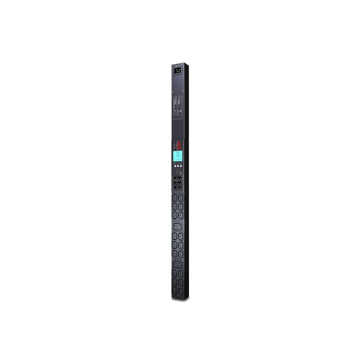 APC Metered Rack PDU - Unità distribuzione alimentazione (montabile in rack) - 200/208/230 V c.a. V - RS-232 - ingresso: IEC 60