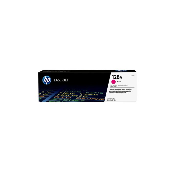 HP 128A - Magenta - originale - LaserJet - cartuccia toner (CE323A) - per Color LaserJet Pro CP1525n, CP1525nw, LaserJet Pro CM