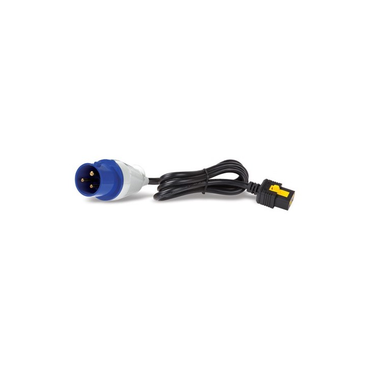 APC - Cavo di alimentazione - IEC 60309 16A (M) a IEC 60320 C19 - 16 A - 3 m - chiusura aggancio - nero - per P/N: SMT2200I-AR,