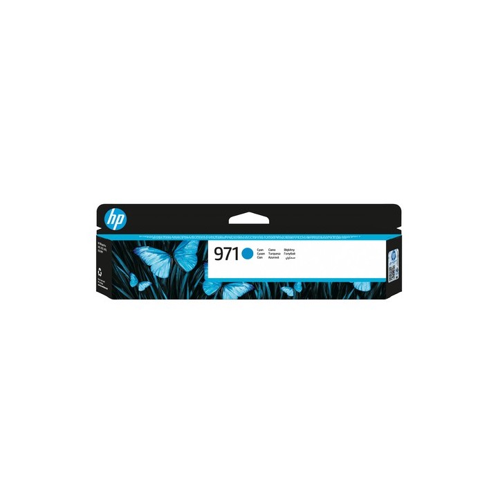 HP 971 - Ciano - originale - cartuccia d'inchiostro - per Officejet Pro X451dn, X451dw, X476dn MFP, X476dw MFP, X551dw, X576dw 