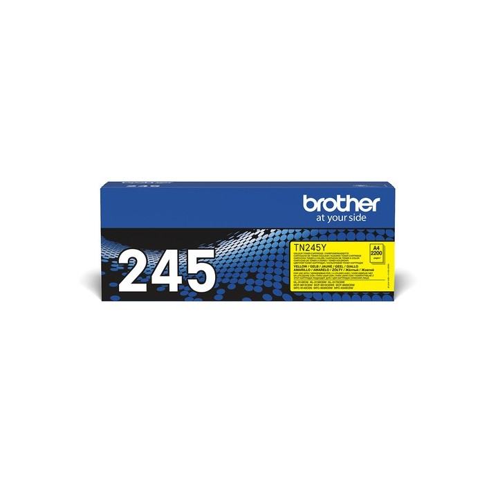 Brother TN245Y - Giallo - originale - cartuccia toner - per Brother DCP-9015CDW, DCP-9020CDN, DCP-9020CDW, HL-3150CDW, MFC-9140