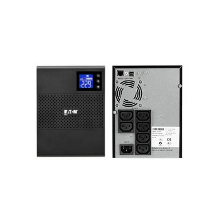 Eaton 5SC 750i - UPS - 230 V c.a. V - 525 watt - 750 VA - RS-232, USB - connettori di uscita 6 - nero