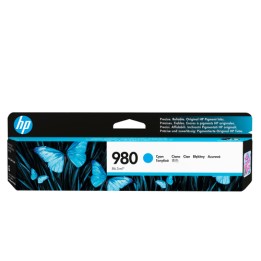 HP 980 - 86.5 ml - ciano - originale - cartuccia d'inchiostro - per Officejet Enterprise Color MFP X585, Officejet Enterprise C