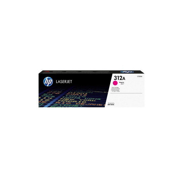 HP 312A - Magenta - originale - LaserJet - cartuccia toner (CF383A) - per Color LaserJet Pro MFP M476dn, MFP M476dw, MFP M476nw