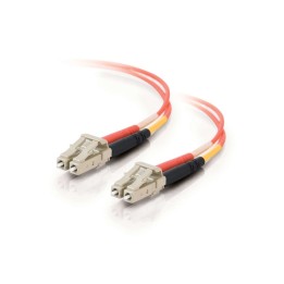 C2G LC-LC 50/125 OM2 Duplex Multimode PVC Fiber Optic Cable (LSZH) - Cavo di rete - LC multi-mode (M) a LC multi-mode (M) - 20 