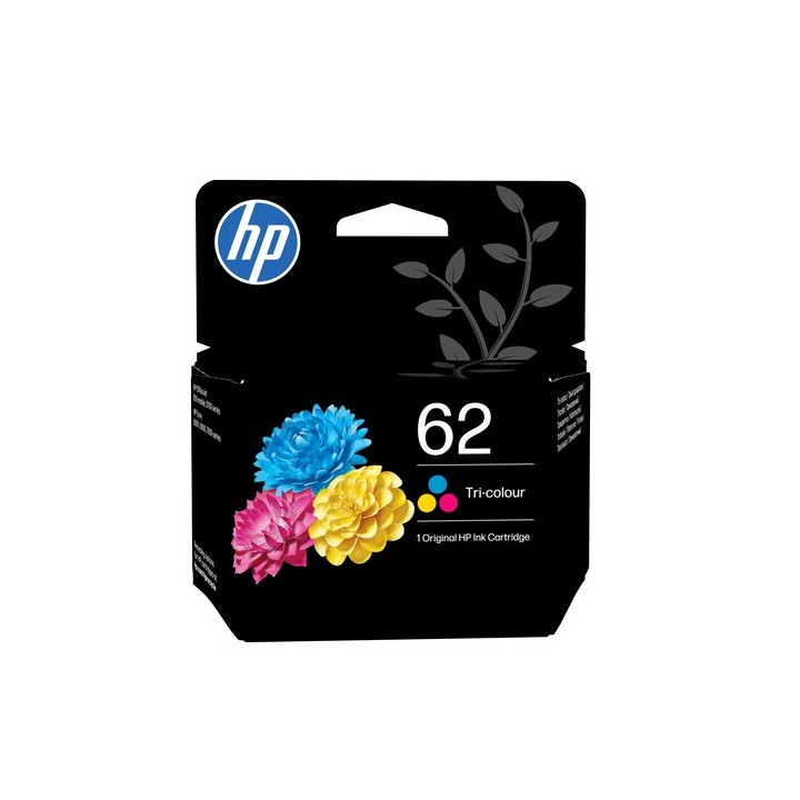 HP 62 - 4.5 ml - colore (ciano, magenta, giallo) - originale - cartuccia d'inchiostro - per ENVY 55XX, 56XX, 76XX, OfficeJet 20