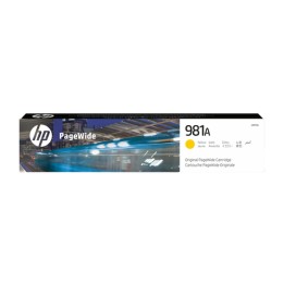 HP 981A - 69 ml - giallo - originale - PageWide - cartuccia d'inchiostro - per PageWide Enterprise Color MFP 586, PageWide Mana