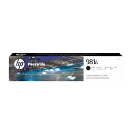 HP 981A - 106 ml - nero - originale - PageWide - cartuccia d'inchiostro - per PageWide Enterprise Color MFP 586, PageWide Manag