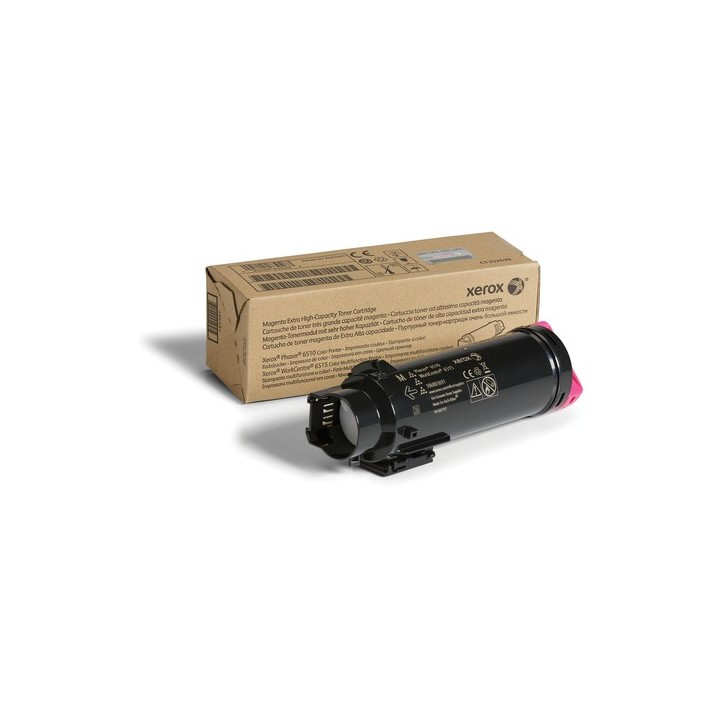 Xerox WorkCentre 6515 - Capacità extra-elevata - magenta - originale - cartuccia toner - per Phaser 6510, WorkCentre 6510, 6515