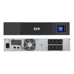 Eaton 5SC 1000 - UPS (montabile in rack) - 230 V c.a. V - 700 watt - 1000 VA - RS-232, USB - connettori di uscita 8 - 2U - nero