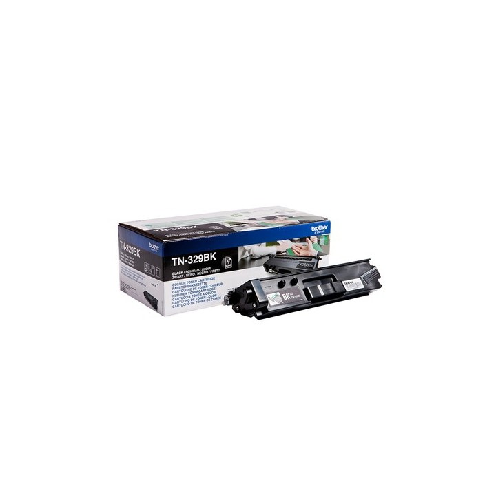 Brother TN329BKP - Nero - originale - cartuccia toner - per Brother DCP-L8450CDW