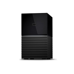 WD My Book Duo WDBFBE0160JBK - Array unità disco rigido - 16 TB - 2 alloggiamenti - HDD 8 TB x 2 - USB 3.1 (esterna)