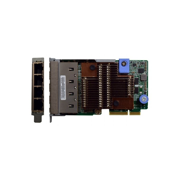 Lenovo ThinkSystem - Adattatore di rete - LAN-on-motherboard (LOM) - Gigabit Ethernet x 4 - per ThinkAgile VX Certified Node 7Y