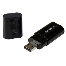 StarTech.com Scheda Audio Esterna Stereo USB 2.0 - Adattatore esterno scheda audio Stereo USB 2.0 a 3,5 mm Jack audio - Scheda 