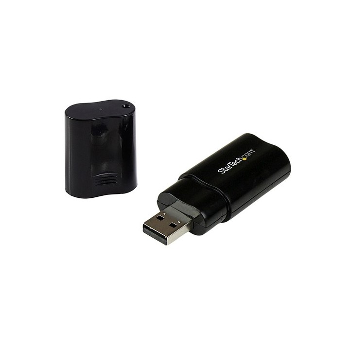 StarTech.com Scheda Audio Esterna Stereo USB 2.0 - Adattatore esterno scheda audio Stereo USB 2.0 a 3,5 mm Jack audio - Scheda 
