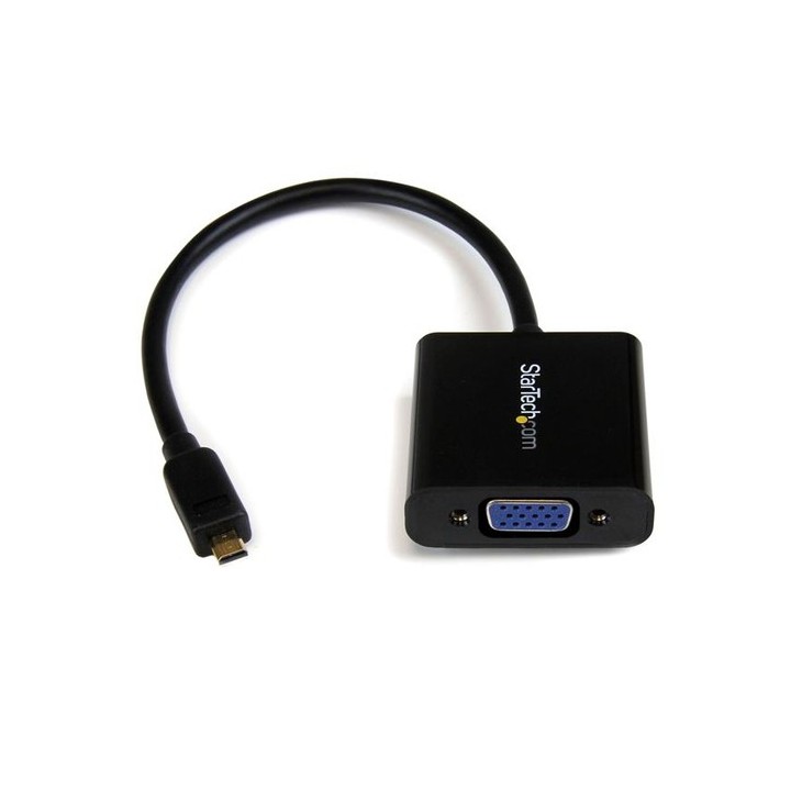 StarTech.com Adattatore convertitore Micro HDMI a VGA per smartphone/ultrabook/tablet - 1920x1080 - Convertitore video - HDMI -