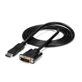 StarTech.com Cavo adattatore DisplayPort a DVI da 1,8 m - 1920x1200 - M/M -Convertitore da DP a DVI Nero (DP2DVIMM6) - Cavo Dis