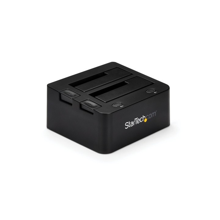 StarTech.com Docking Station per Hard Disk a 2 Slot, USB 3.0 a SATA/IDE - Storage controller - 2.5", 3.5" - ATA / SATA 6Gb/s - 