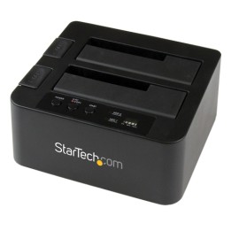 StarTech.com Docking Station per Hard Disk a 2 Slot - Clone Standalone - Storage controller - 2.5", 3.5" - SATA 6Gb/s - USB 3.0