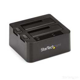 StarTech.com Docking Station per Hard Disk 2 Slot, USB 3.1/SATA 2.5-3.5" - Storage controller - 2.5", 3.5" - USB 3.1 (Gen 2) - 