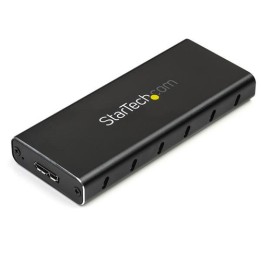 Startech Box esterno in alluminio SATA M.2 NGFF - USB 3.1 (10Gbps) con cavo USB-C - Box esterno - M.2 - SATA 6Gb/s - USB 3.1 (G