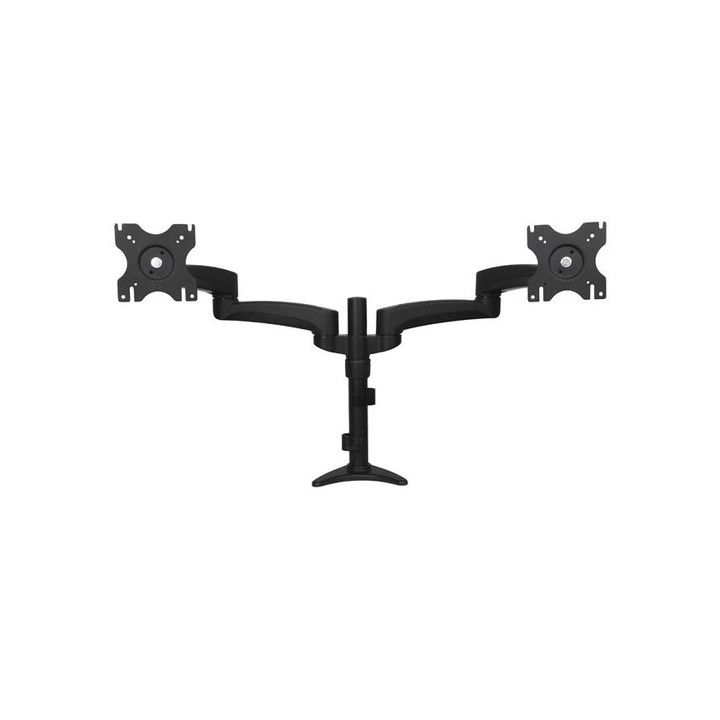 StarTech.com Supporto per doppio Monitor LED Schermo Display -Braccio con staffe Regolabile con sistema gestione cavi e altezza