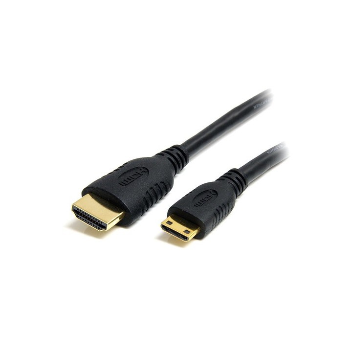 StarTech.com Cavo HDMI ad alta velocità 0,5m con Ethernet - HDMI a Mini HDMI - M/M - Cavo HDMI con Ethernet - HDMI maschio a 19