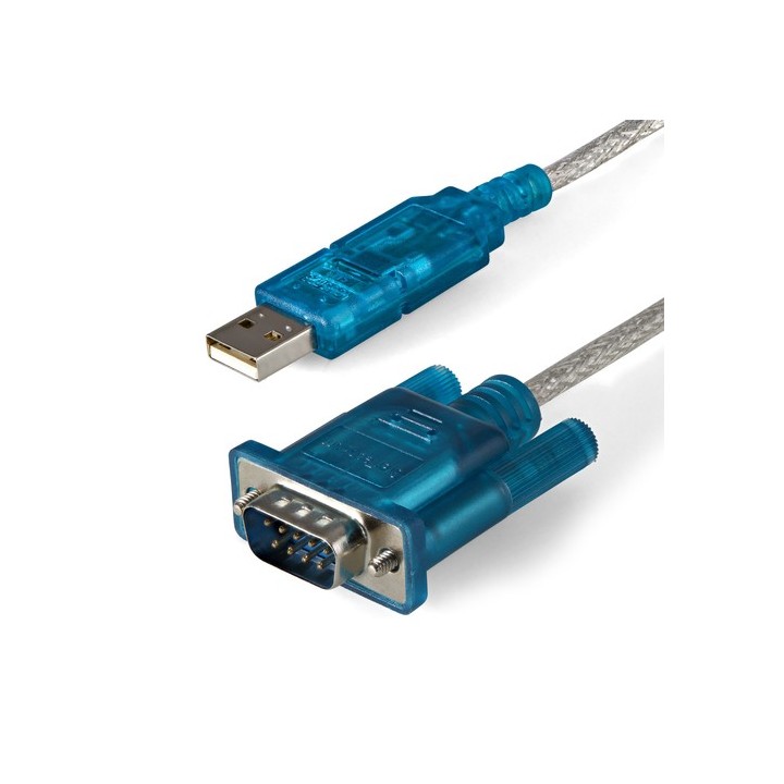 StarTech.com Cavo adattatore seriale USB a RS-232 DB9 90 cm - M/M - Convertitore da USBB a DB9 (9-pin) - Prolific PL-2303 (ICUS