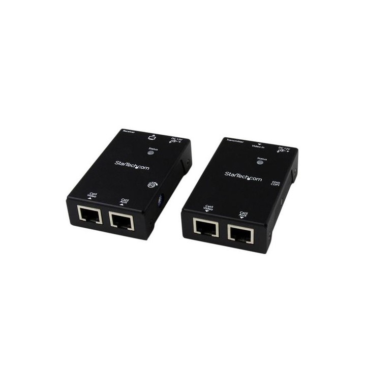 StarTech.com Extender HDMI via CAT5/CAT6 con Power Over Cable - 50 m - Prolunga video/audio - sopra CAT 5e/6 - fino a 50 m - pe