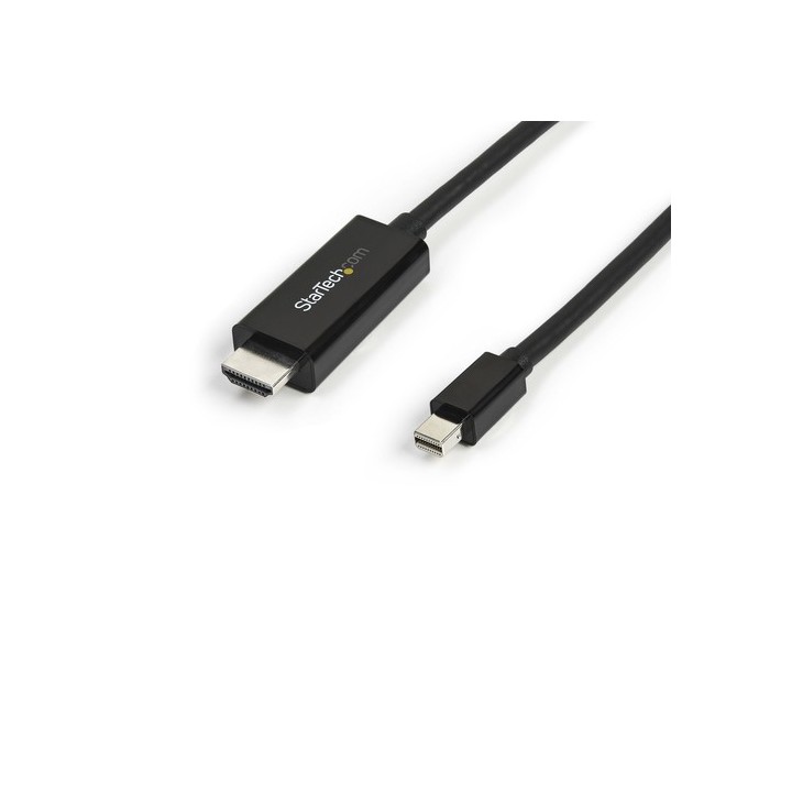Startech Cavo Adattatore HDMI a Mini DisplayPort da 3m - mDP a HDMI con cavo incorporato - 4k 30hz - Cavo adattatore - Mini Dis