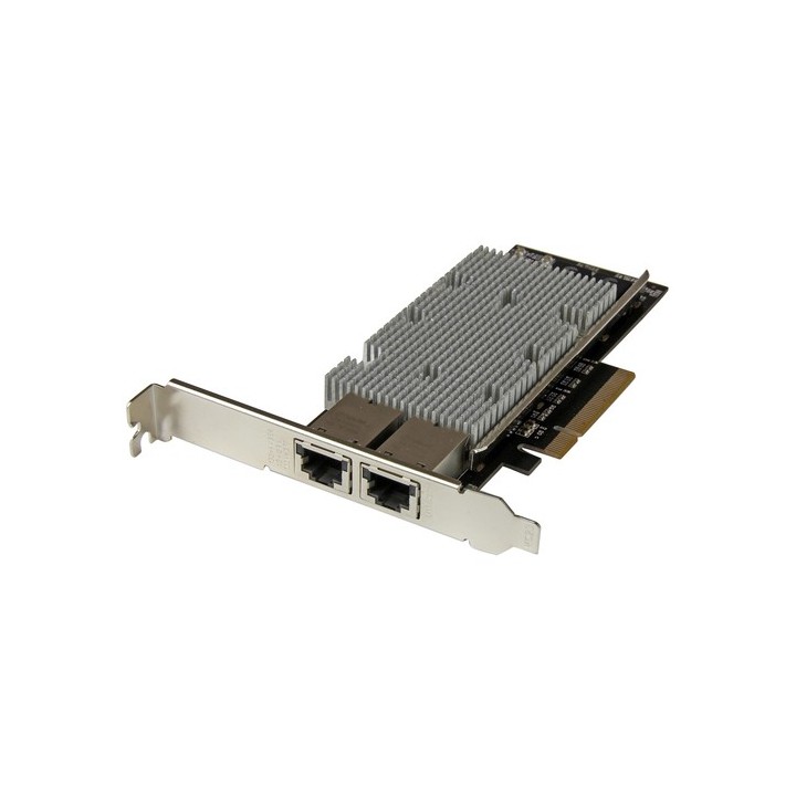 Startech Scheda di rete PCI express a 2 porte 10 Gbase-T Ethernet con Chipset intel X540 - Adattatore di rete - PCIe 2.0 x8 pro