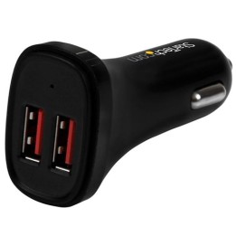 Startech Caricatore da Auto con doppia porta USB - 24W/4.8A - Carica due tablet contemporaneamente - Adattatore alimentazione p