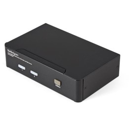 Startech Switch KVM HDMI USB 2 porte, con audio e hub USB 2.0 -1080p (1920 x 1200), Supporto Hotkey (SV231HDMIUA) - Switch KVM