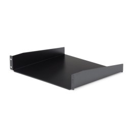 StarTech.com Ripiano universale standard per armadio server a rack di colore nero - Mensola rack - per P/N: RACK-18U-20-WALL-OA