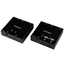 Startech Extender HDMI via CAT6 con hub USB a 4 porte - 50m - 1080p - Prolunga video/audio/infrarosso/USB - sopra CAT 6 - fino