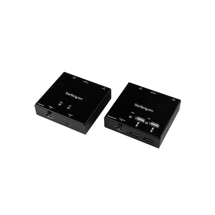 Startech Extender HDMI via CAT6 con hub USB a 4 porte - 50m - 1080p - Prolunga video/audio/infrarosso/USB - sopra CAT 6 - fino