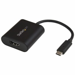 Startech USB C to 4K HDMI Adapter - 4K 60Hz - Thunderbolt 3 Compatible - USB Type C to HDMI Video Display Adapter (CDP2HD4K60SA