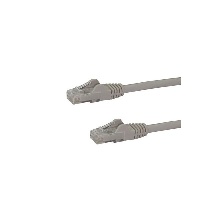 StarTech.com 15m CAT6 Ethernet Cable, 10 Gigabit Snagless RJ45 650MHz 100W PoE Patch Cord, CAT 6 10GbE UTP Network Cable w/Stra